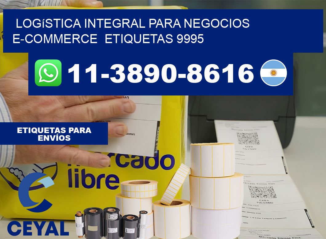 Logística integral para negocios e-commerce  etiquetas 9995