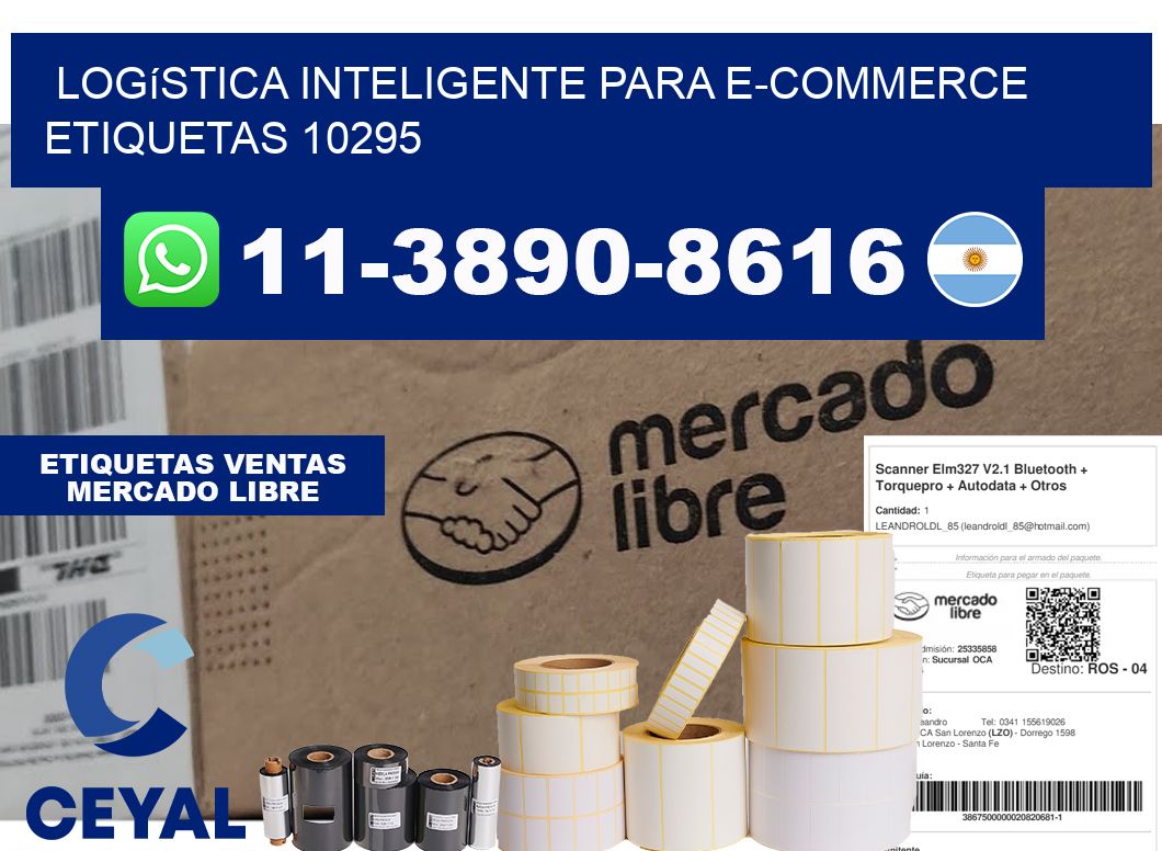 Logística inteligente para e-commerce  etiquetas 10295