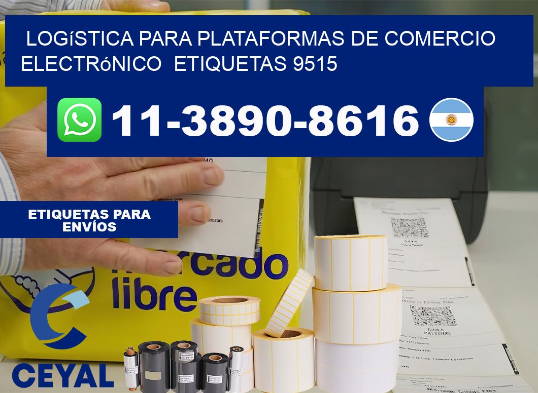 Logística para plataformas de comercio electrónico  etiquetas 9515