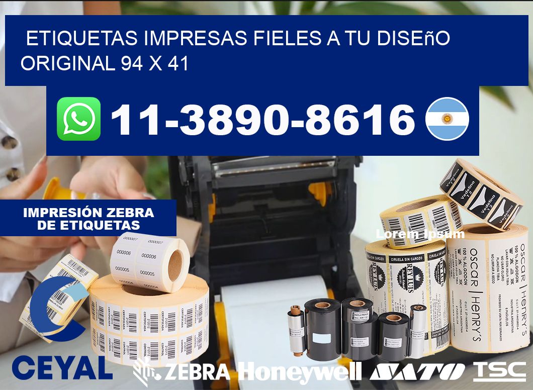 etiquetas impresas fieles a tu diseño original 94 x 41