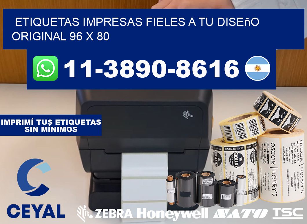 etiquetas impresas fieles a tu diseño original 96 x 80