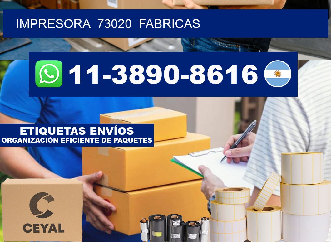 impresora  73020  fabricas