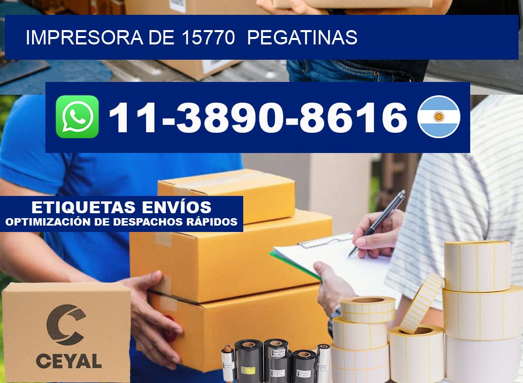 impresora de 15770  pegatinas