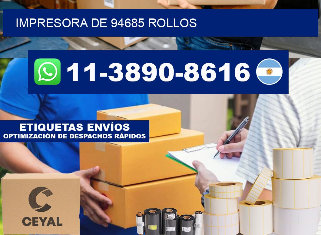 impresora de 94685 rollos