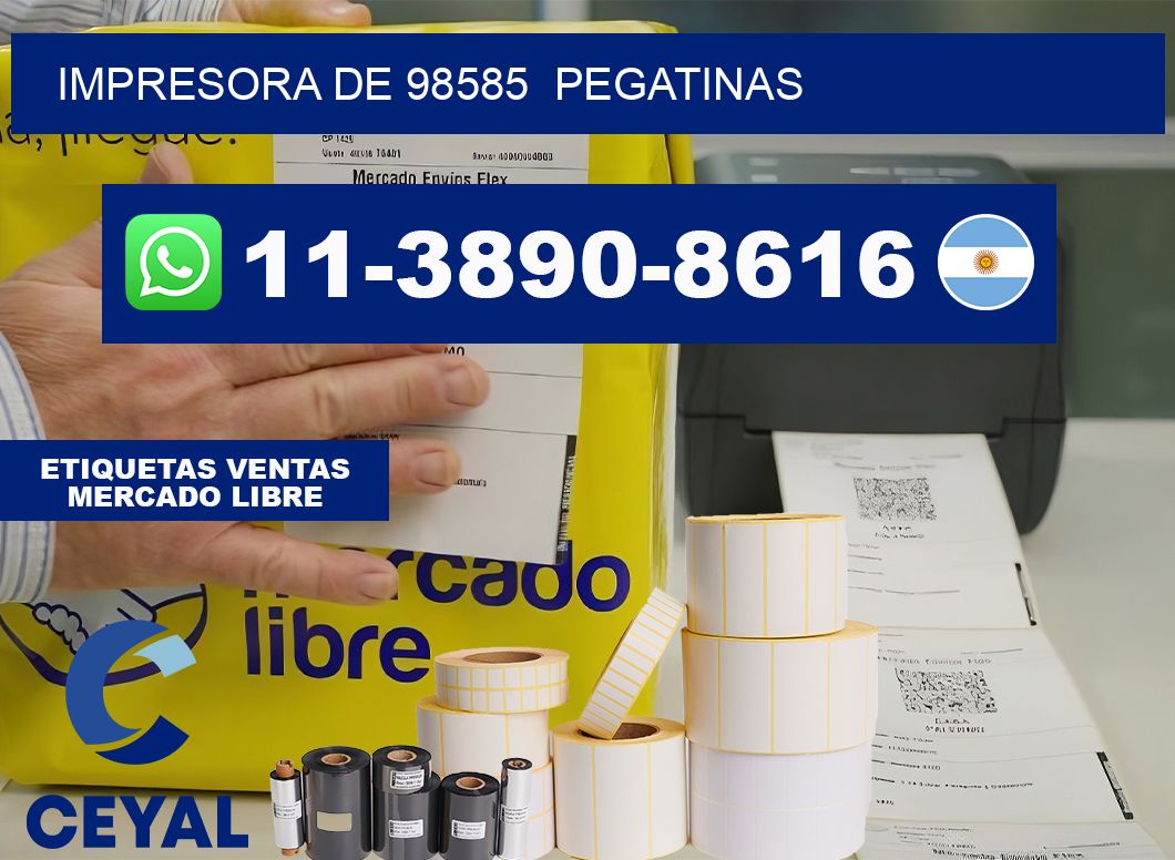 impresora de 98585  pegatinas