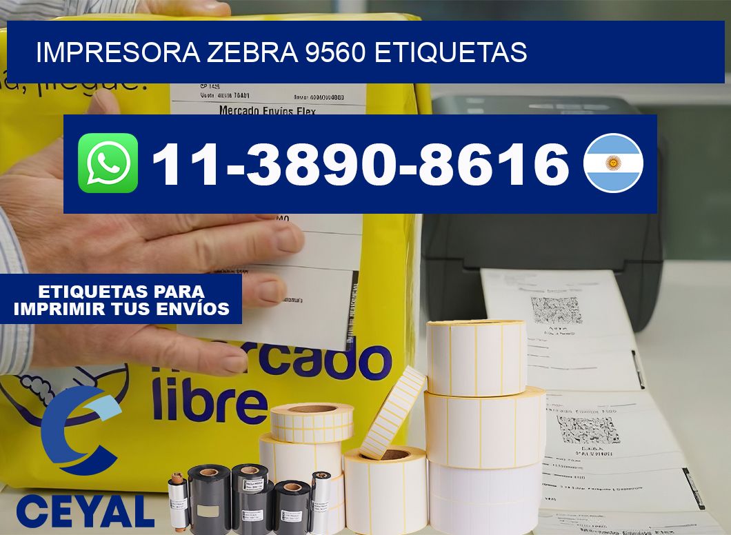 impresora zebra 9560 etiquetas