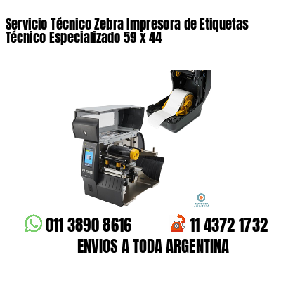 Servicio Técnico Zebra Impresora de Etiquetas Técnico Especializado 59 x 44