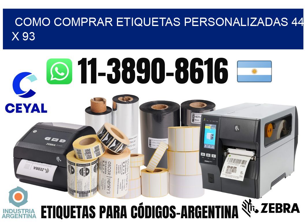 como comprar etiquetas personalizadas 44 x 93