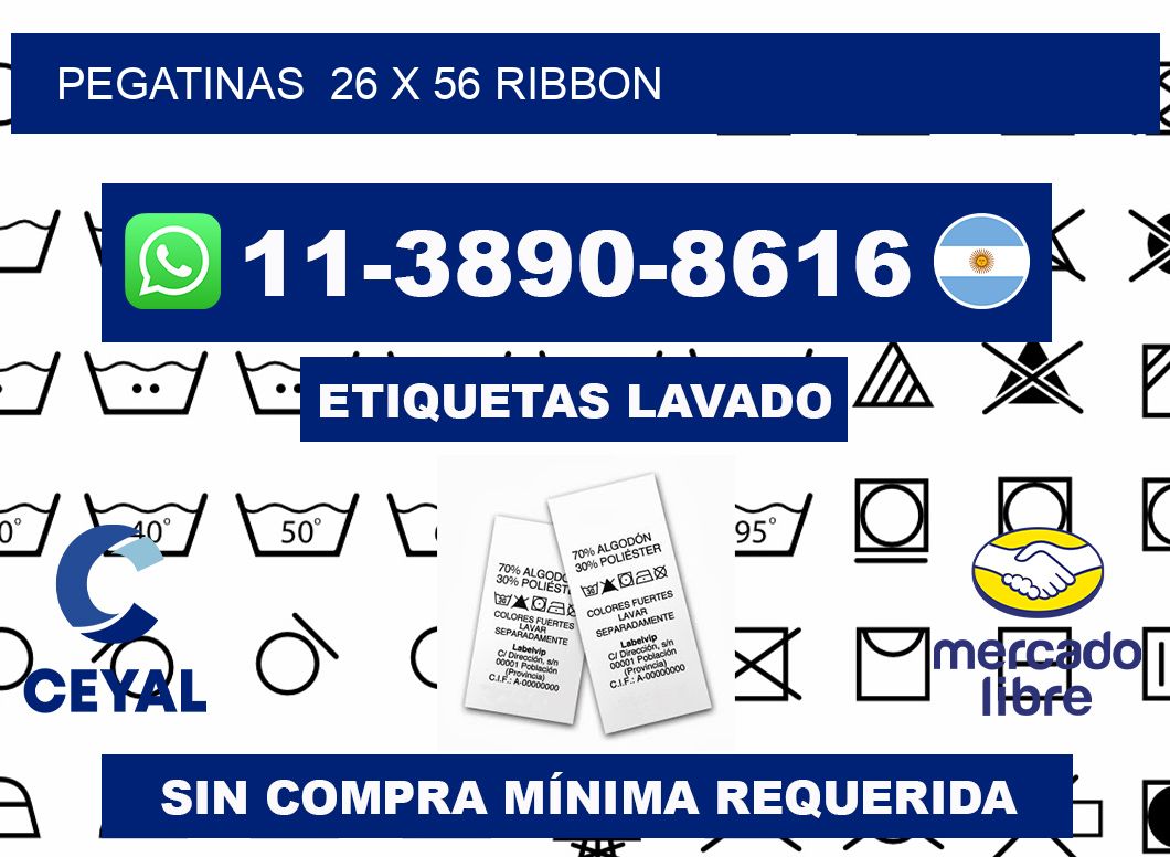 pegatinas 26 x 56 ribbon