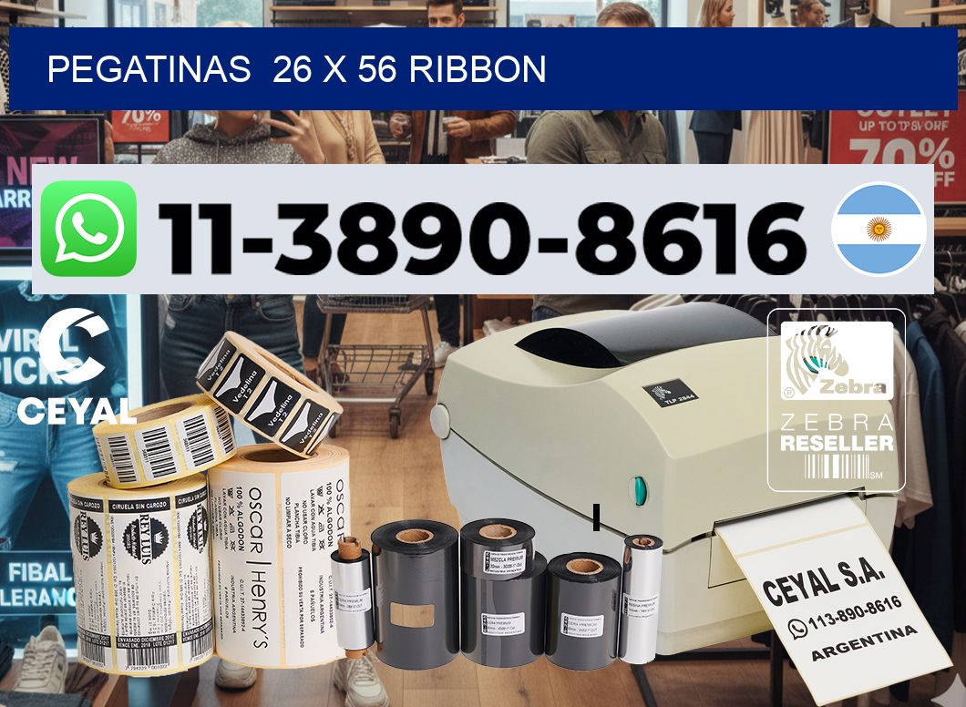 pegatinas 26 x 56 ribbon