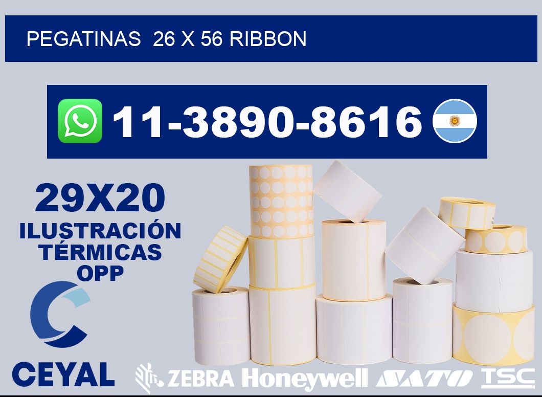 pegatinas 26 x 56 ribbon