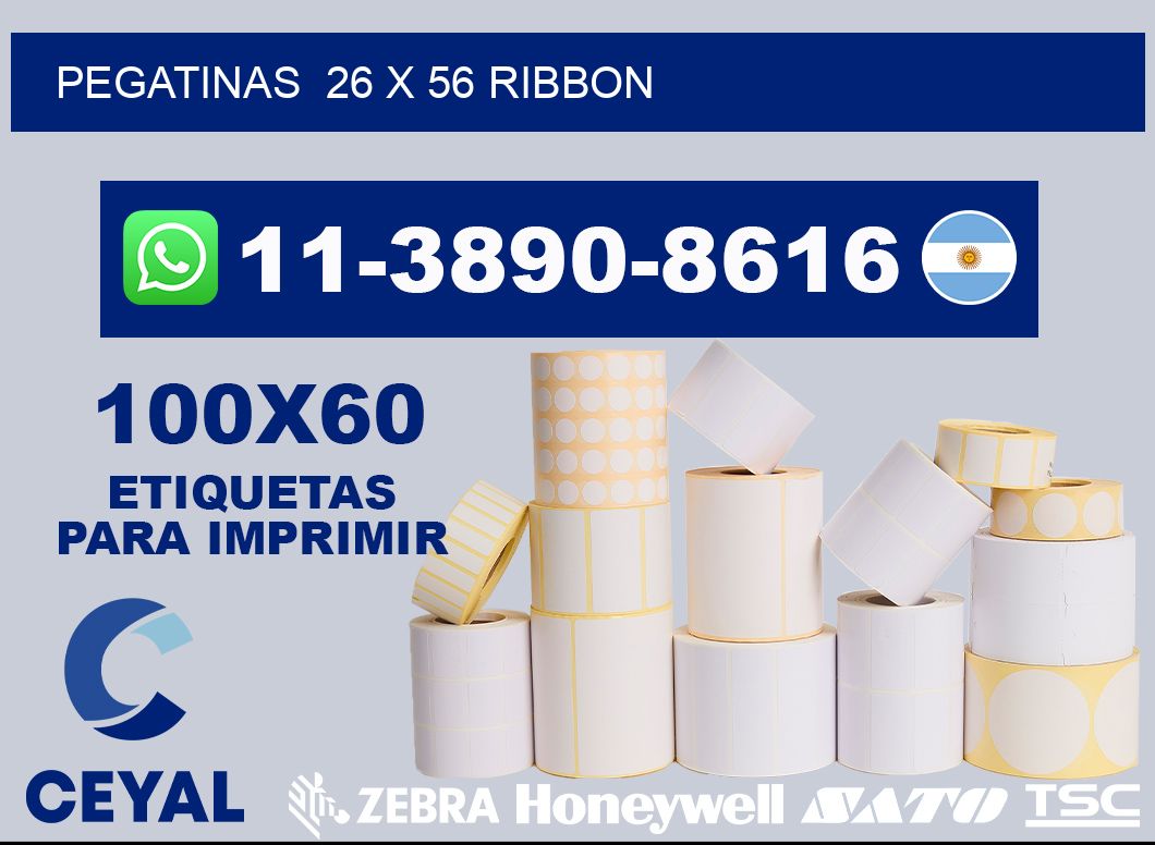 pegatinas 26 x 56 ribbon
