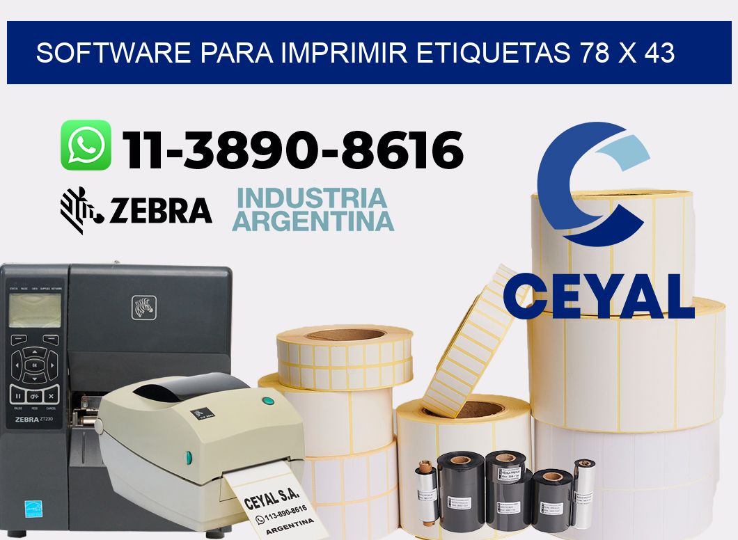software para imprimir etiquetas 78 x 43