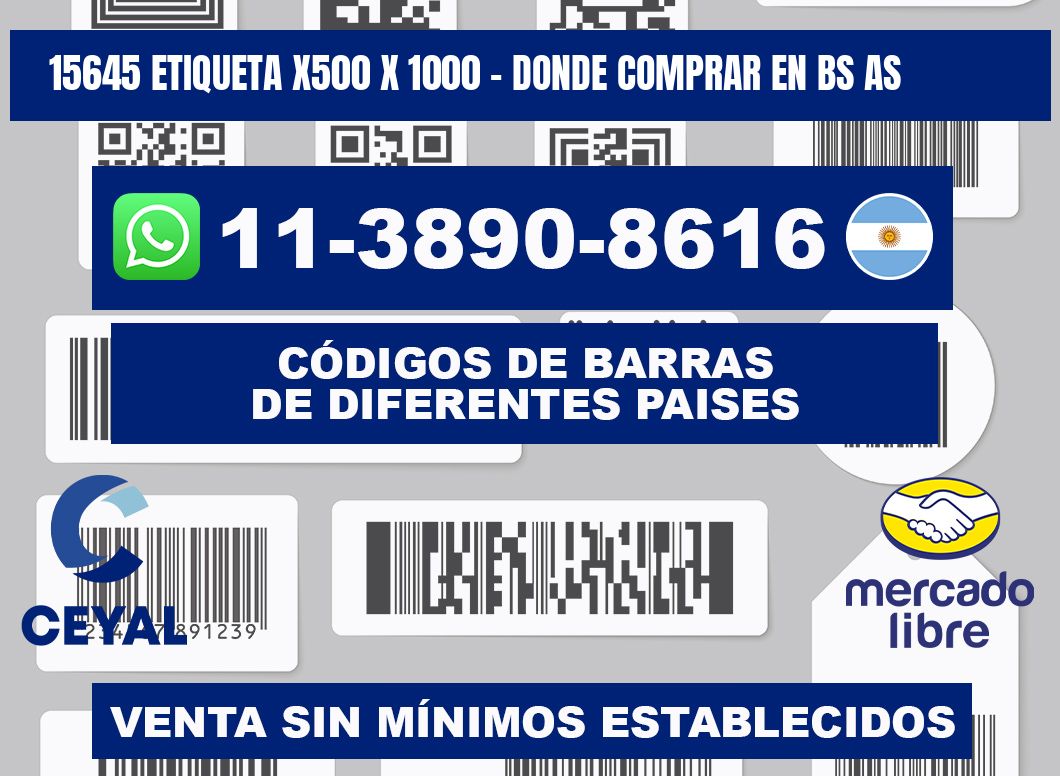 15645 etiqueta x500 x 1000 - Donde Comprar en bs as