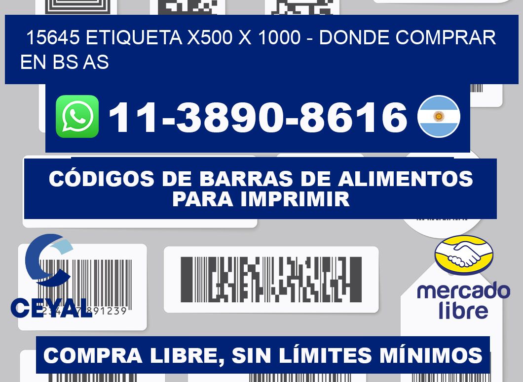 15645 etiqueta x500 x 1000 - Donde Comprar en bs as