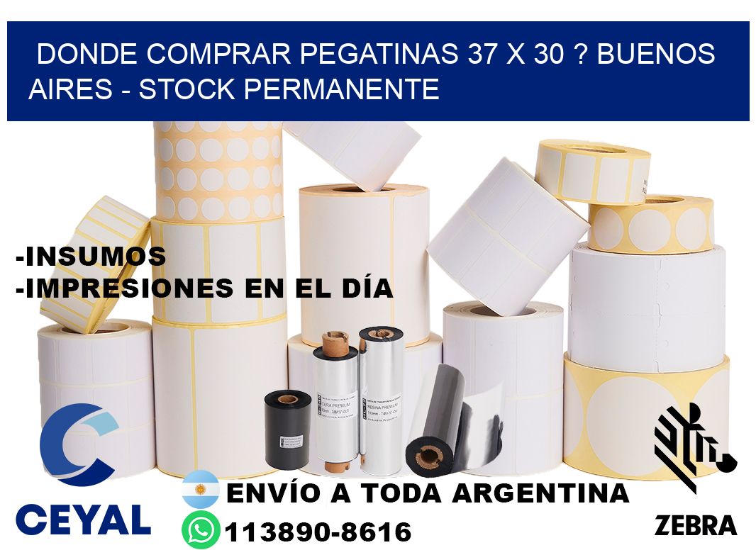 Donde Comprar pegatinas 37 x 30 ? Buenos Aires - Stock permanente