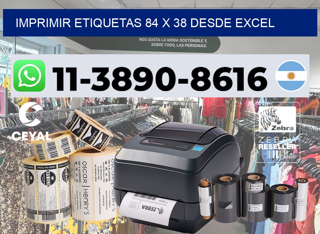 imprimir etiquetas 84 x 38 desde excel