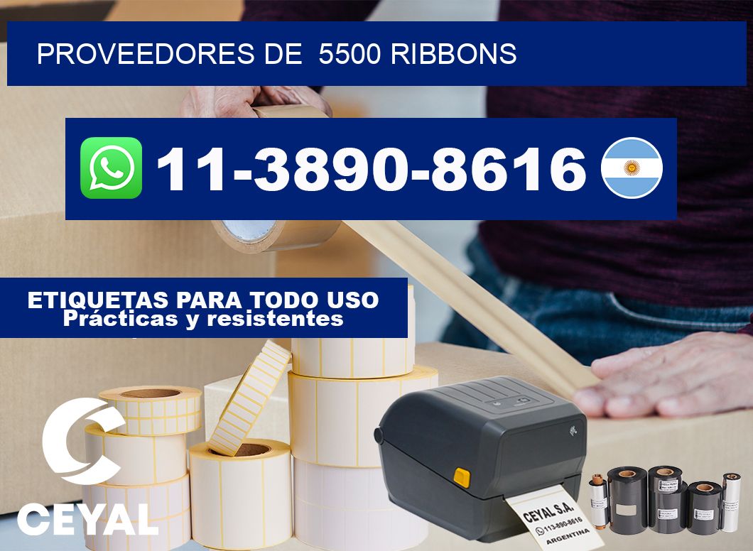 Proveedores de 5500 ribbons