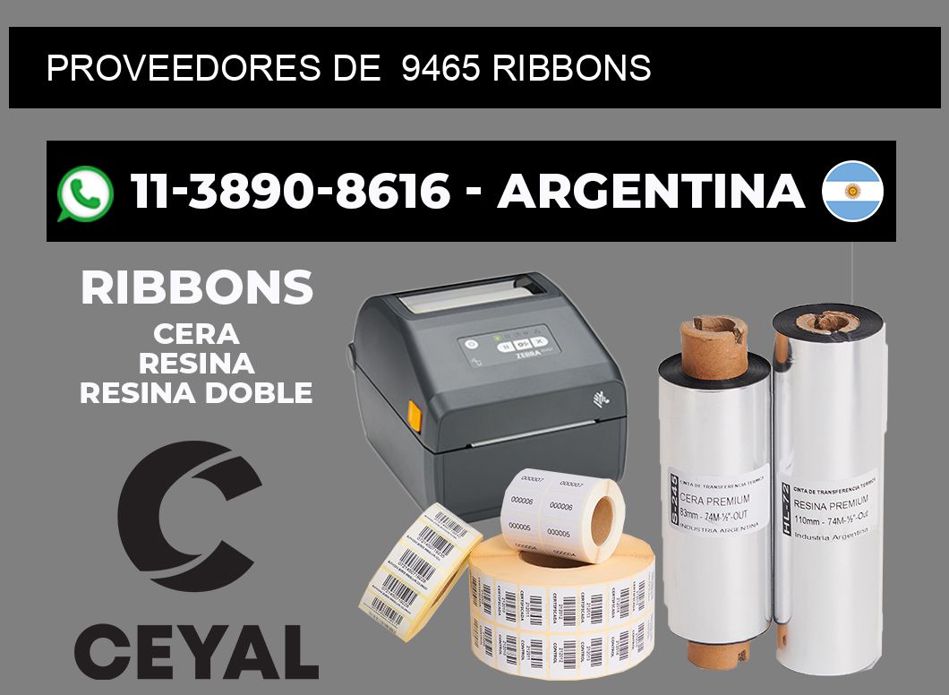 Proveedores de  9465 ribbons