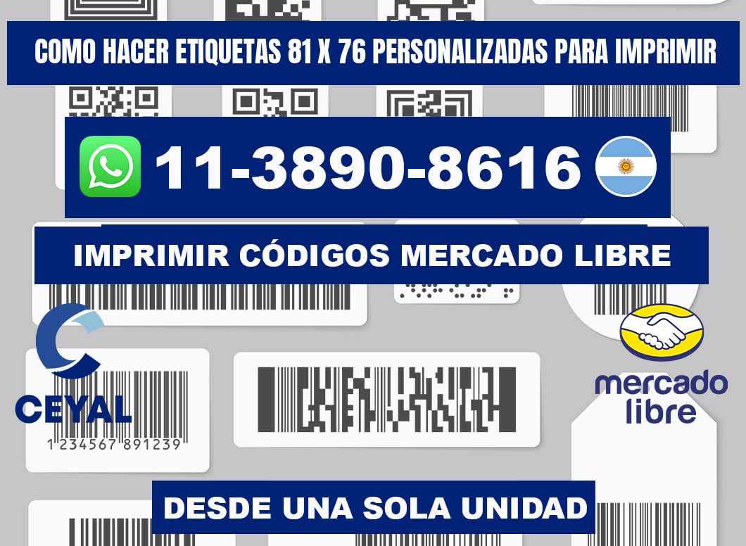 como hacer etiquetas 81 x 76 personalizadas para imprimir