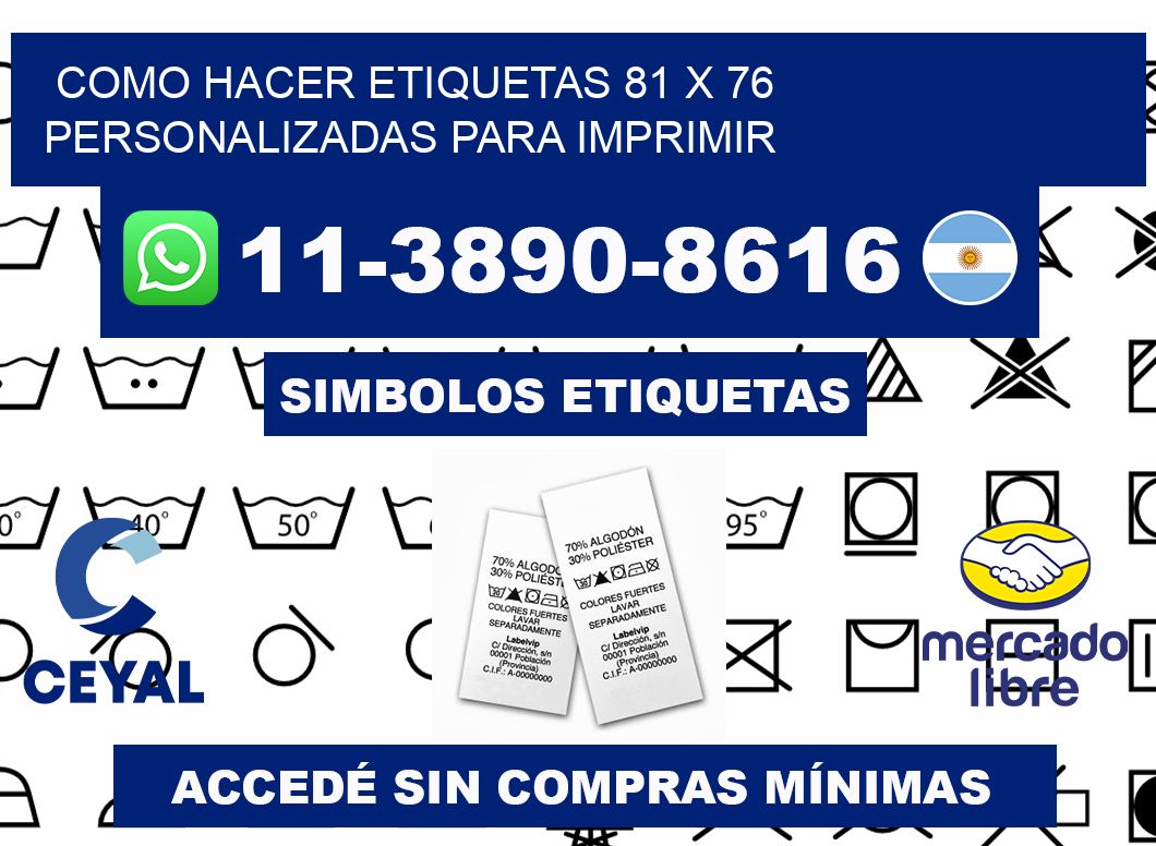 como hacer etiquetas 81 x 76 personalizadas para imprimir
