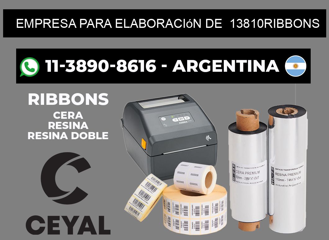 empresa para elaboración de  13810ribbons