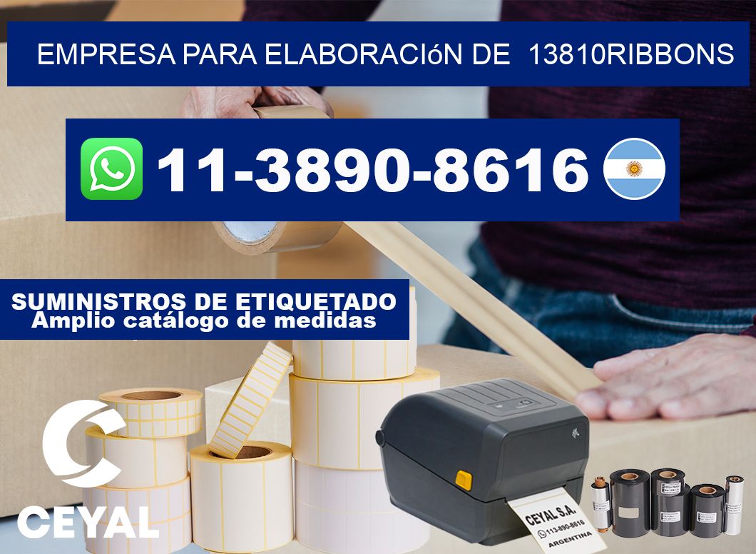 empresa para elaboración de  13810ribbons