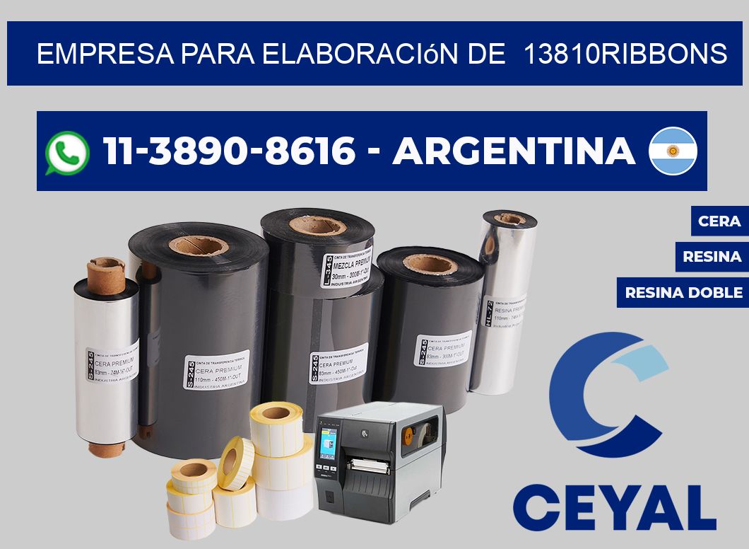 empresa para elaboración de  13810ribbons