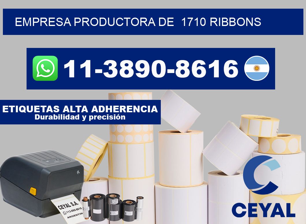 empresa productora de  1710 ribbons