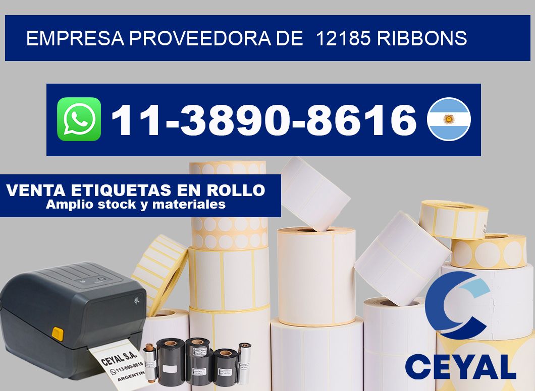 empresa proveedora de  12185 ribbons
