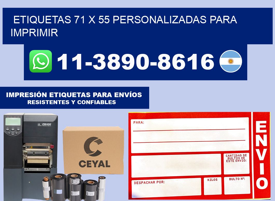 etiquetas 71 x 55 personalizadas para imprimir