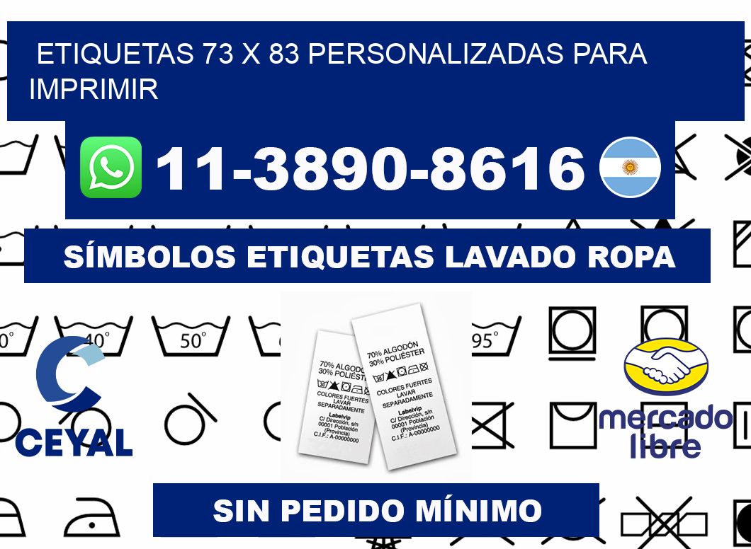 etiquetas 73 x 83 personalizadas para imprimir