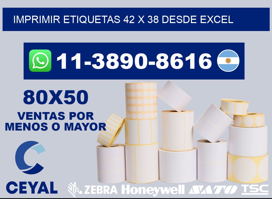 imprimir etiquetas 42 x 38 desde excel