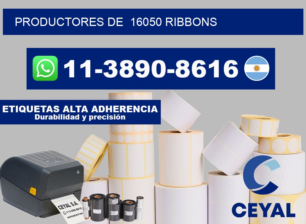 productores de  16050 ribbons