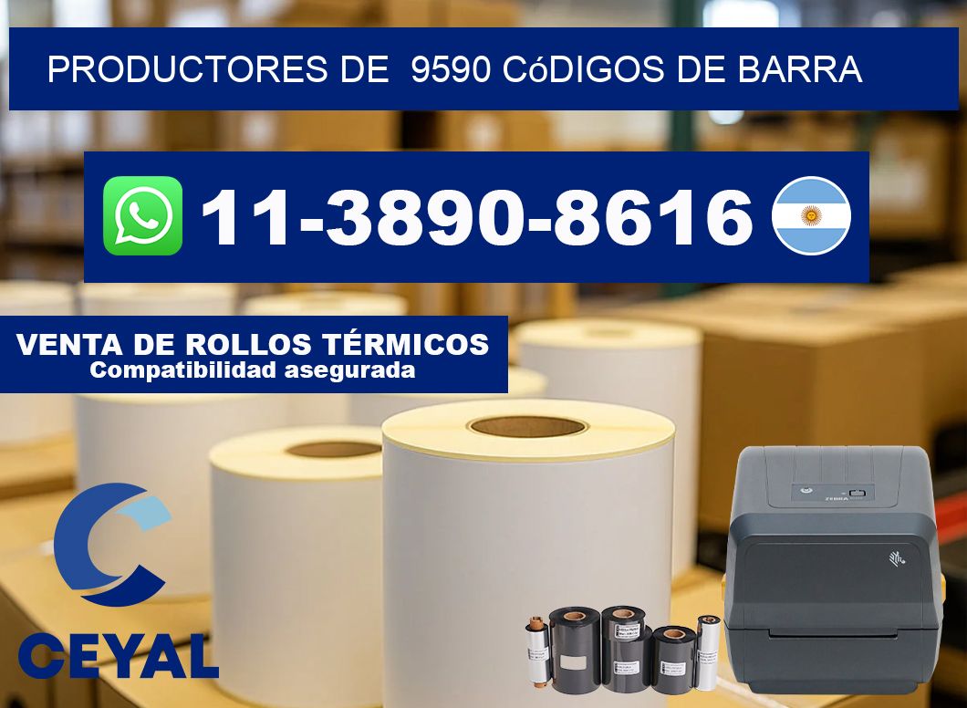 productores de  9590 códigos de barra