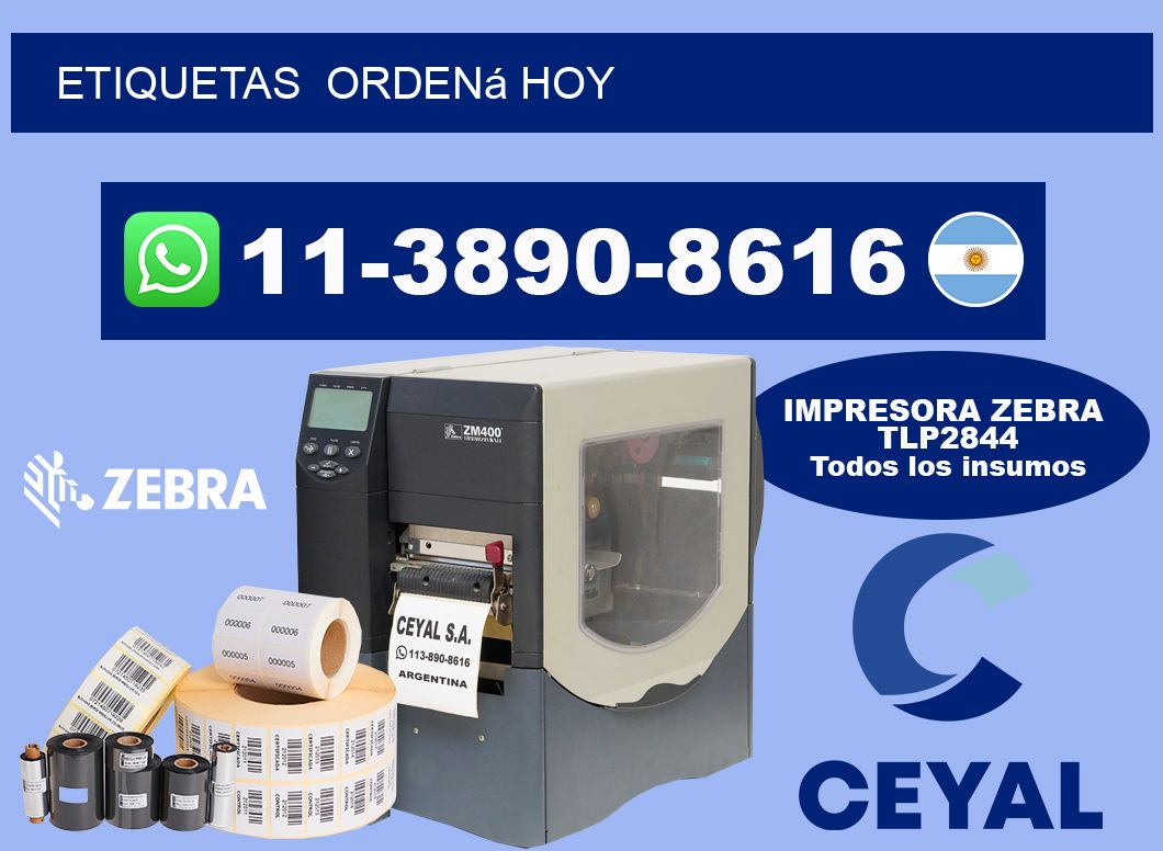 ETIQUETAS  Ordená hoy