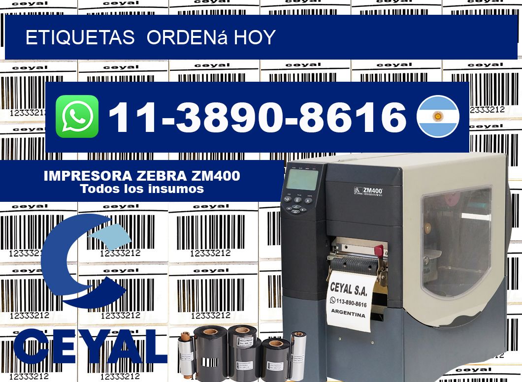 ETIQUETAS  Ordená hoy