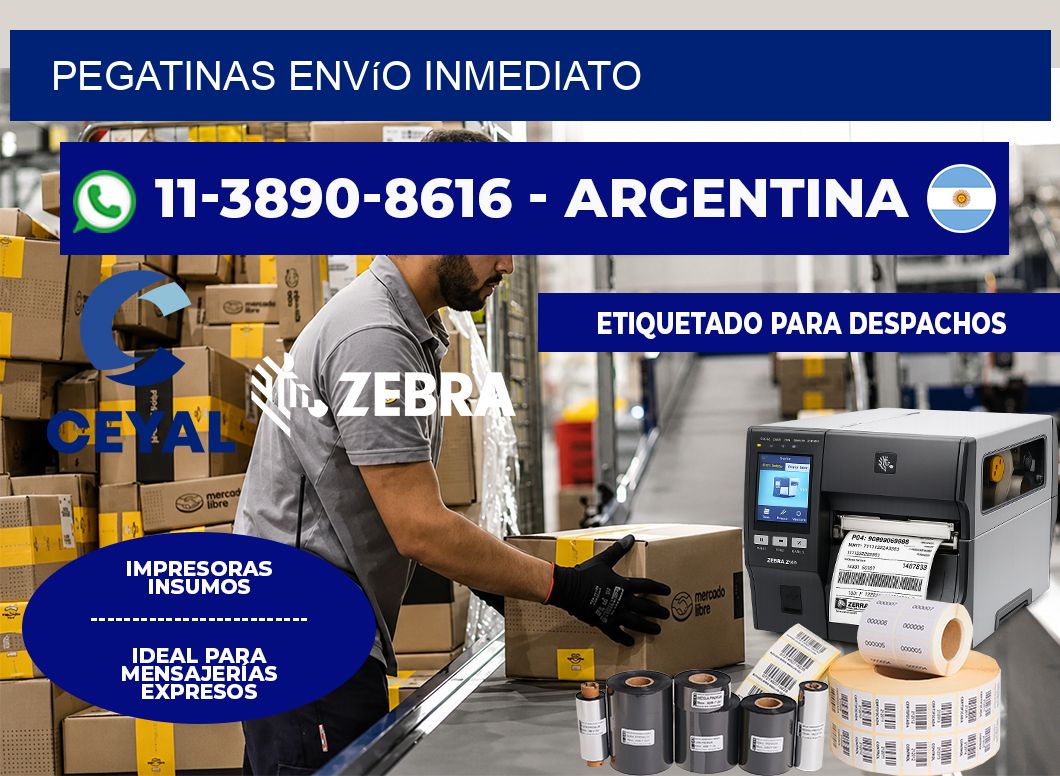 PEGATINAS Envío inmediato