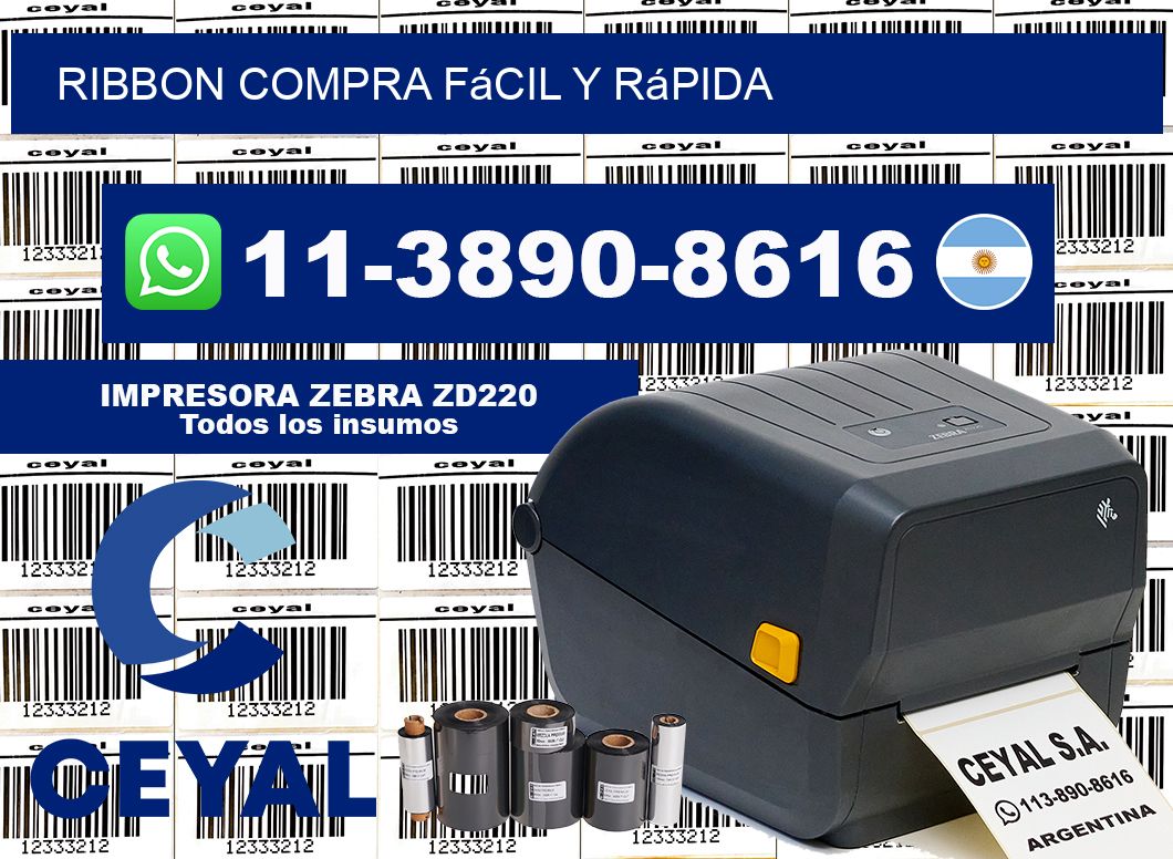 ribbon Compra fácil y rápida