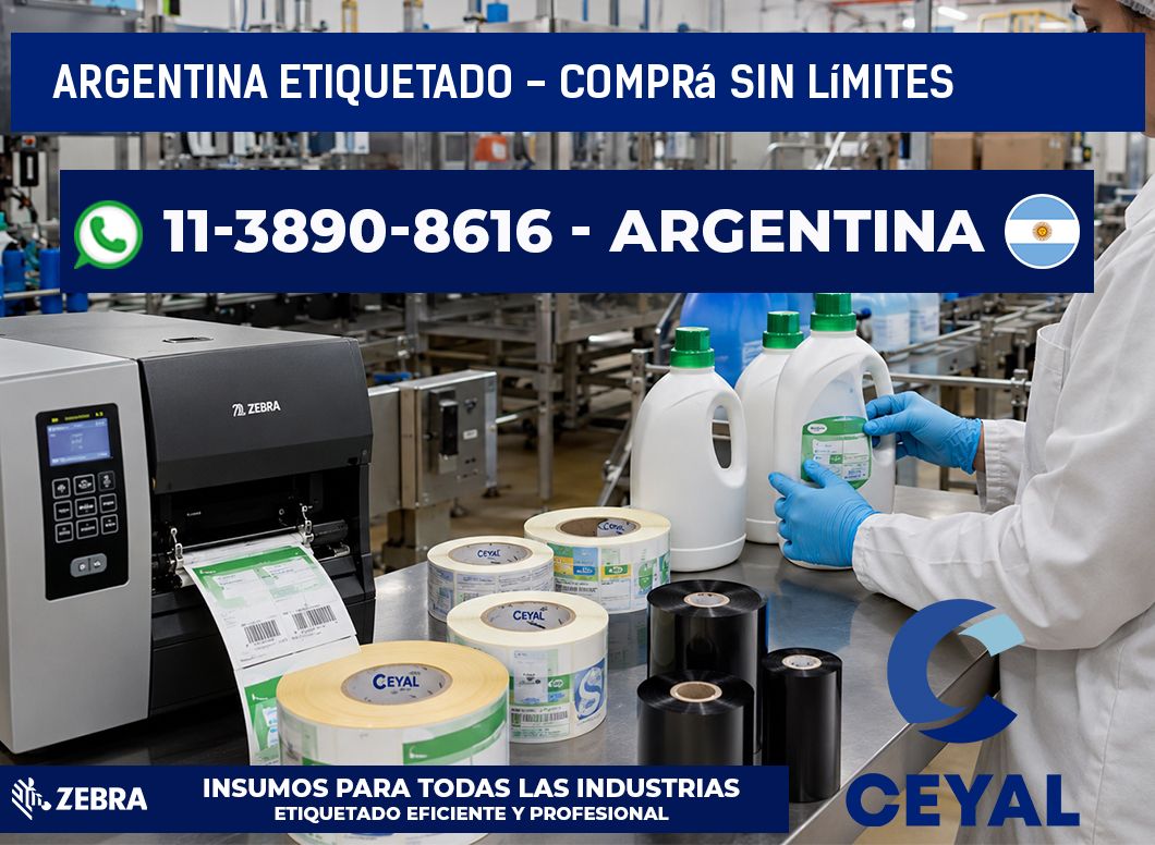 ARGENTINA ETIQUETADO - Comprá sin límites
