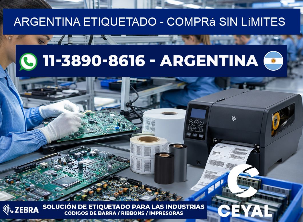 ARGENTINA ETIQUETADO – Comprá sin límites