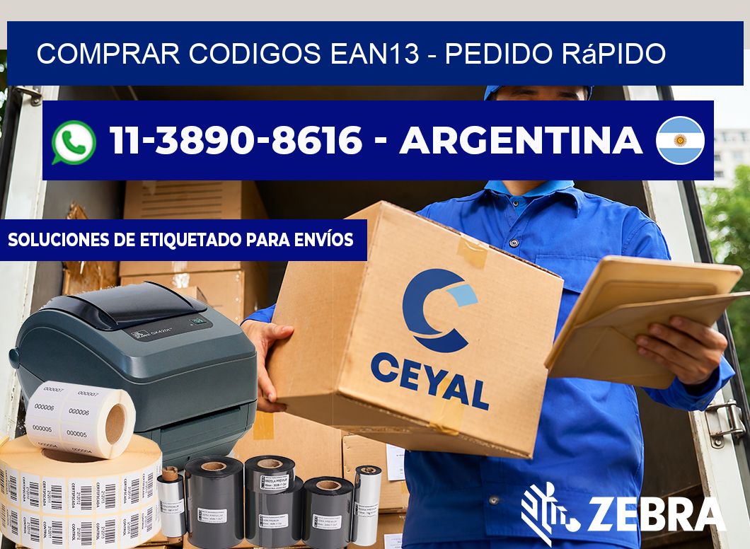 COMPRAR CODIGOS EAN13 – Pedido rápido