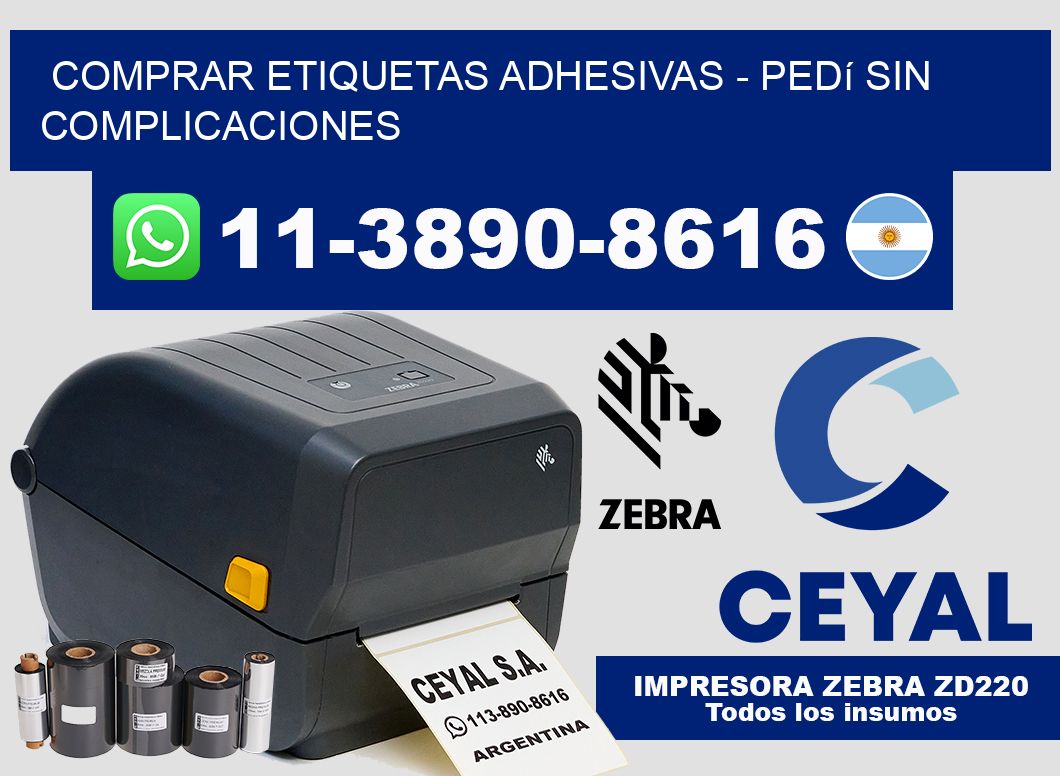 COMPRAR ETIQUETAS ADHESIVAS – Pedí sin complicaciones