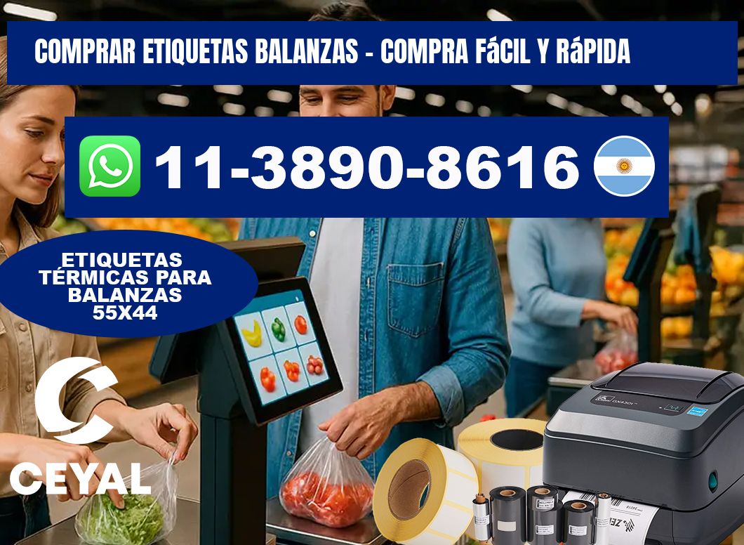 COMPRAR ETIQUETAS BALANZAS - Compra fácil y rápida