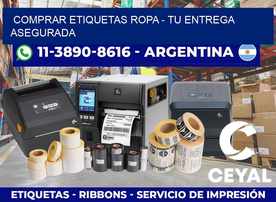 COMPRAR ETIQUETAS ROPA – Tu entrega asegurada