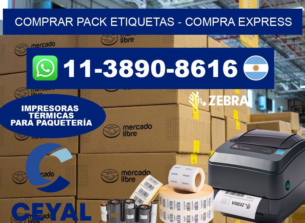 COMPRAR PACK ETIQUETAS - Compra express