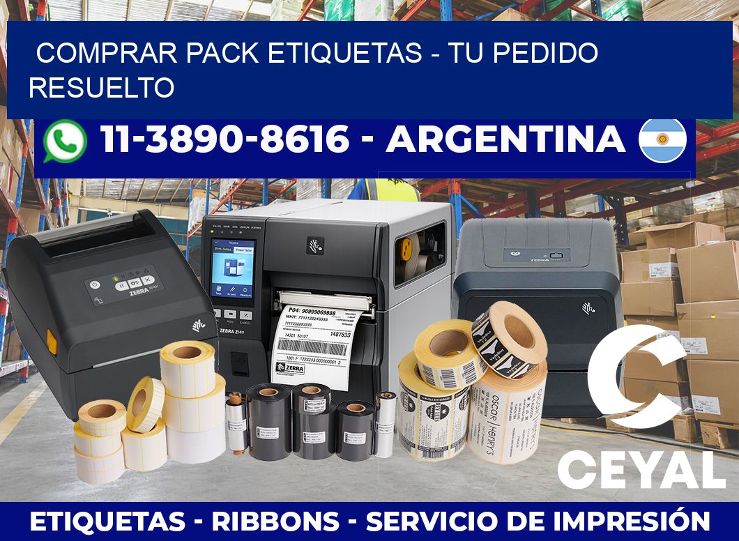 COMPRAR PACK ETIQUETAS – Tu pedido resuelto