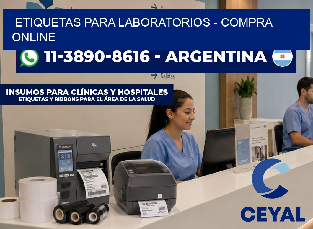 ETIQUETAS PARA LABORATORIOS – compra online