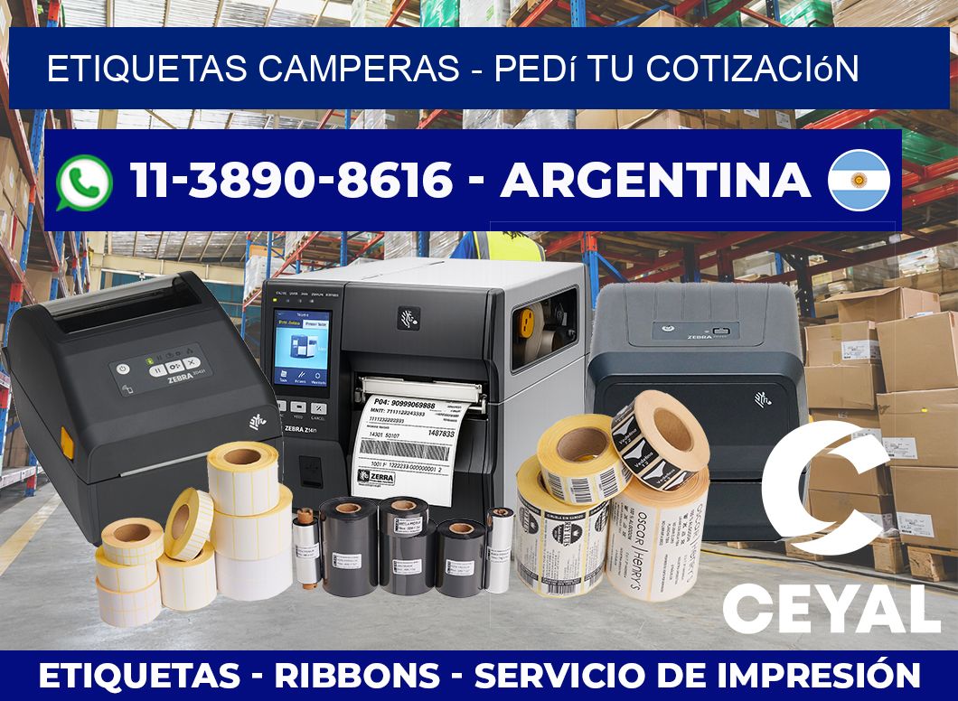 Etiquetas Camperas – Pedí tu cotización