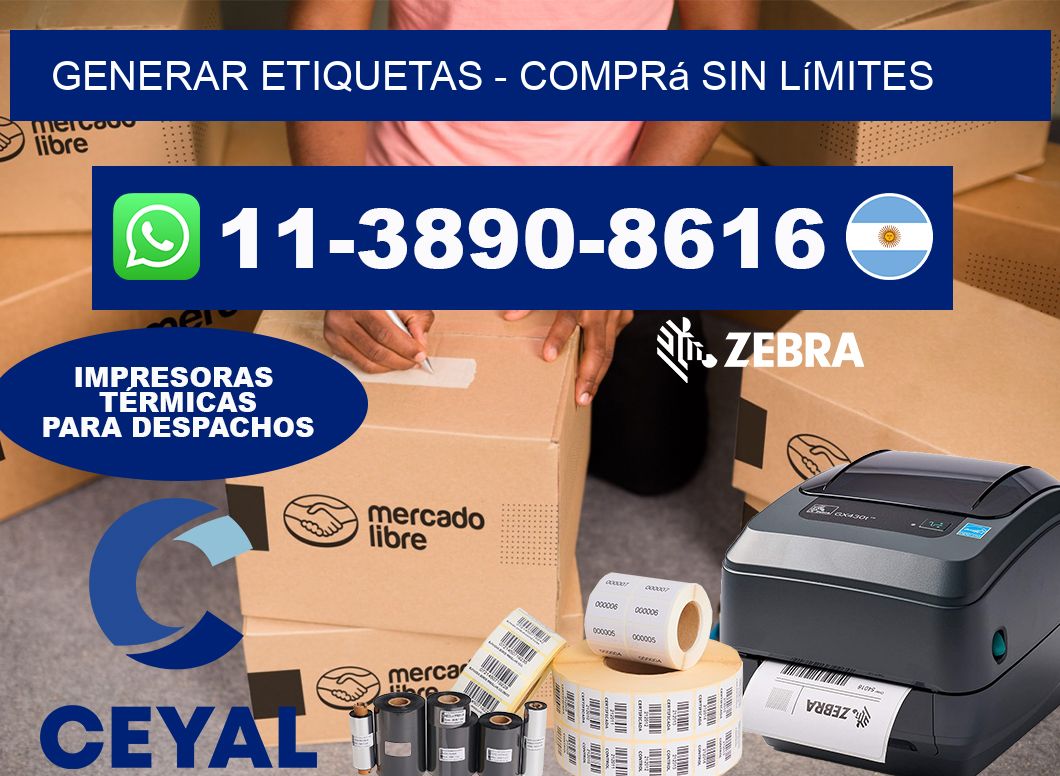 GENERAR ETIQUETAS - Comprá sin límites